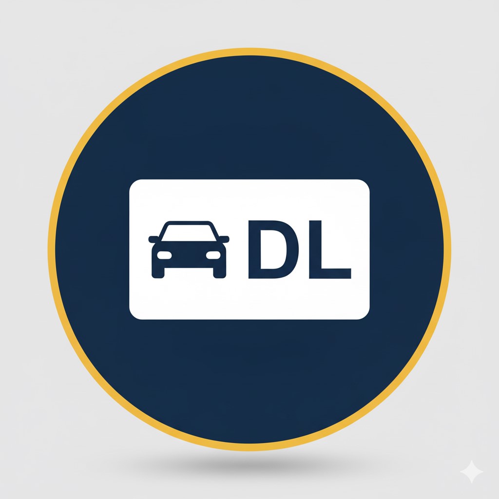 Driving License Icon